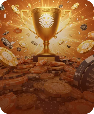 LeoVegas | LeoVegas Casino's vibrant interface on smartphones with welcome bonus offer